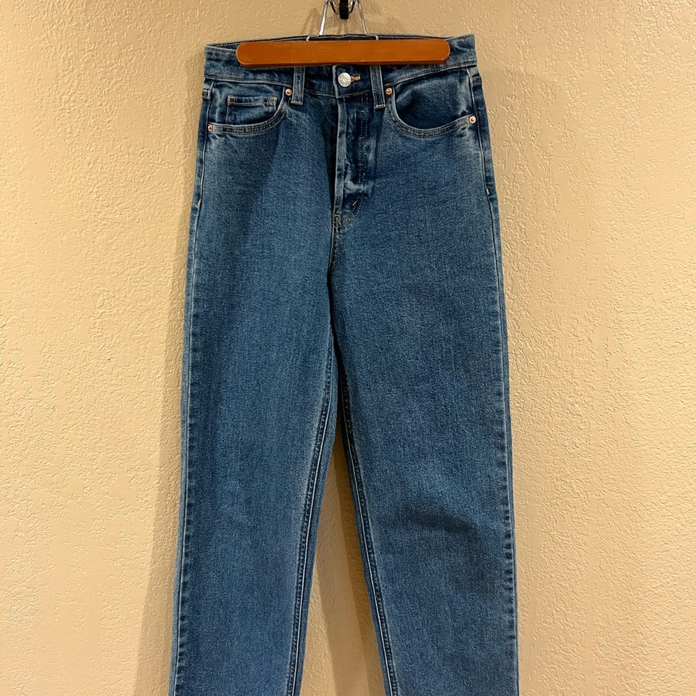 Wild Fable Women's Straight Leg Blue Jeans